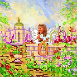 Схема для вышивания бисером АБРИС АРТ "Утро"